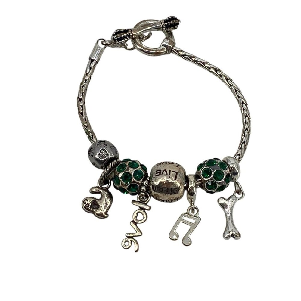 Connections For Hallmark Charm Bracelet (Green) Dangle Charms